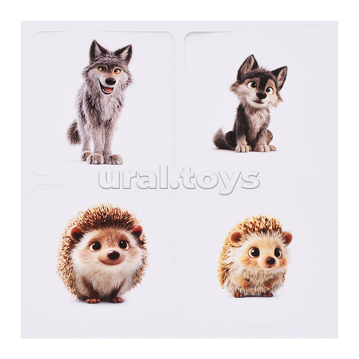 Игра настольная МЕМО "Мама, папа и малыш" (48 карточки)