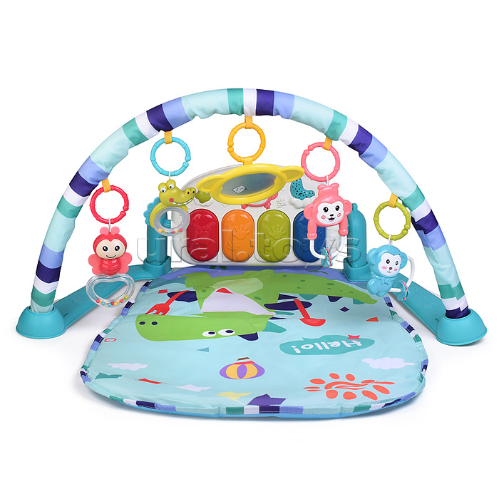 Коврик развивающий "Мир животных" в коробке