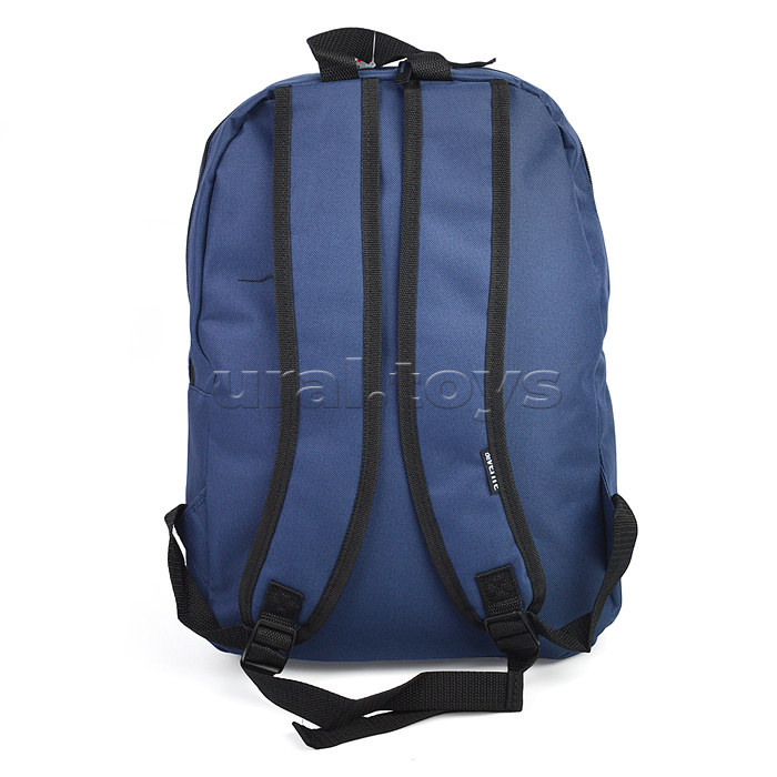 Рюкзак "Blue" подростковый 40x29x17 см (14 л) 250 г, 1 отделение на молнии, 1 передний карман, темно-синий