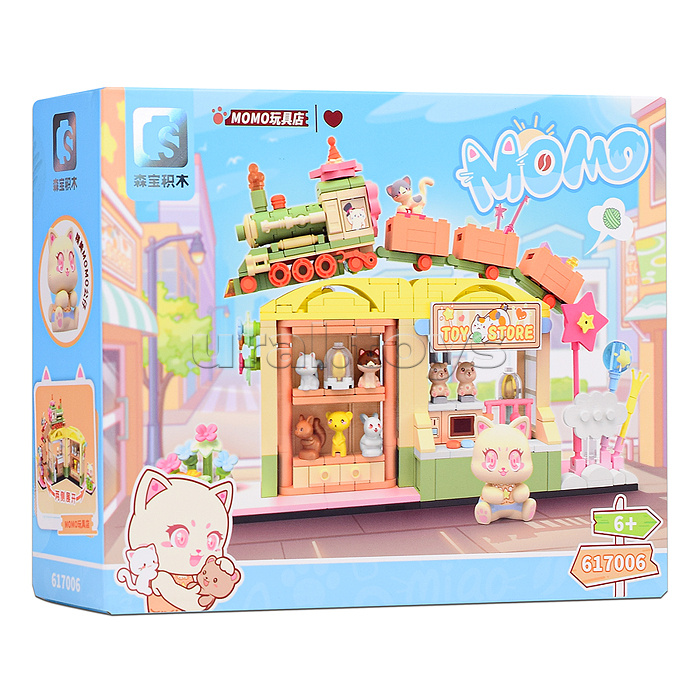 Конструктор "Магазин игрушек Momoland MOMO" в коробке Конструктор "Магазин игрушек Momoland MOMO" в коробке