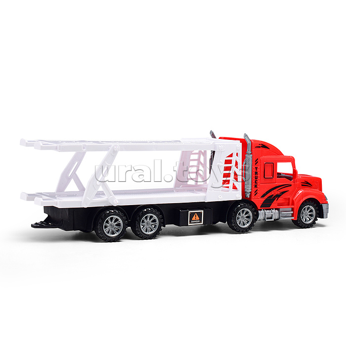 Автовоз "Мега сила" с сельхоз техникой, под колпаком