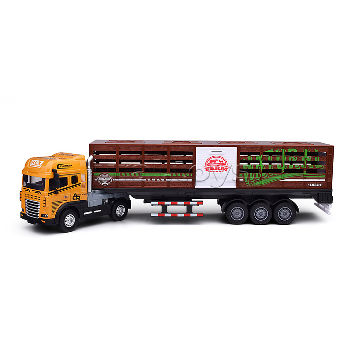 Машина "АвтоТранс" 1:24, металл., в коробке