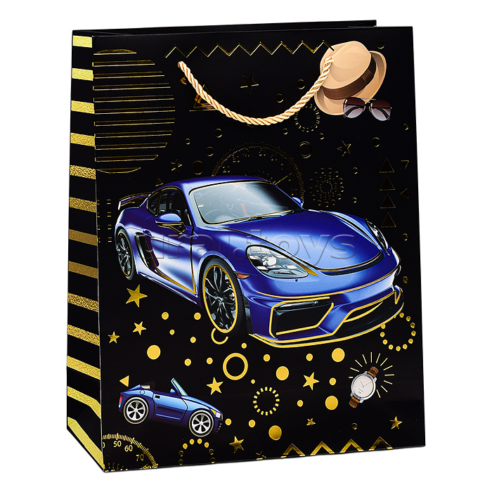 Пакет подарочный "Car" 26х32х10 см Пакет подарочный "Car" 26х32х10 см