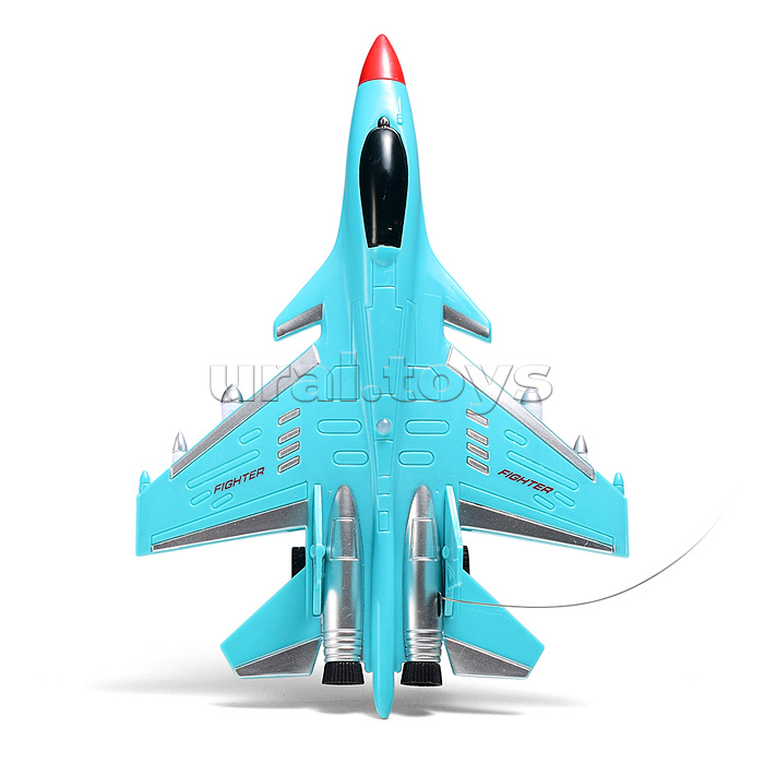 Самолет "Небесный защитник" р/у, 27 MHz, (свет) в коробке
