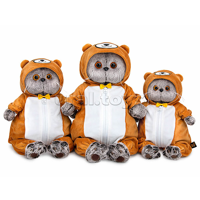 Кот Басик в кигуруми "Медвежонок"