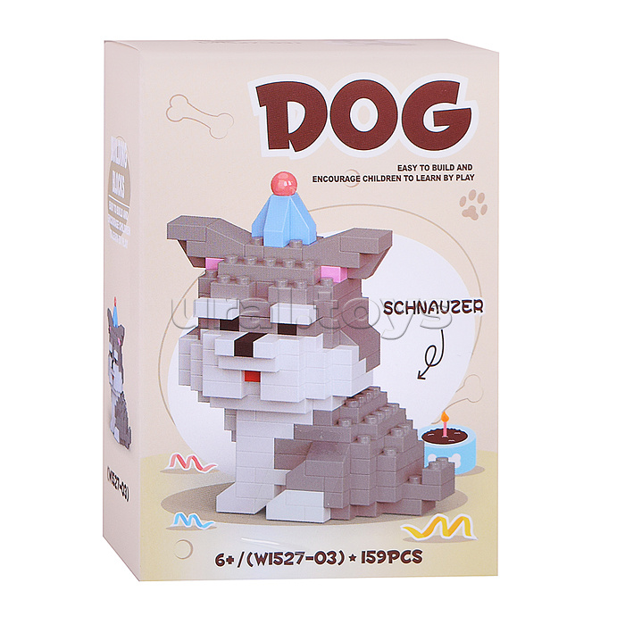 Конструктор "Мой пушистый друг" (в ассортименте) в коробке