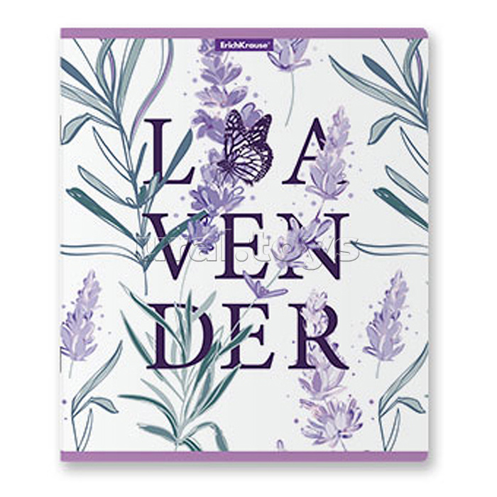 Тетрадь 48 л. клетка "Lavender"