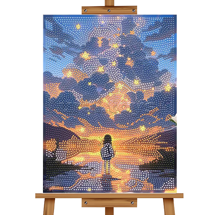 Мозаика алмазная "Мечты"30*40 см.