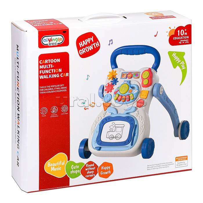 Игровой центр-Каталка "Весело шагаю-1" в коробке Игровой центр-Каталка "Весело шагаю-1" в коробке
