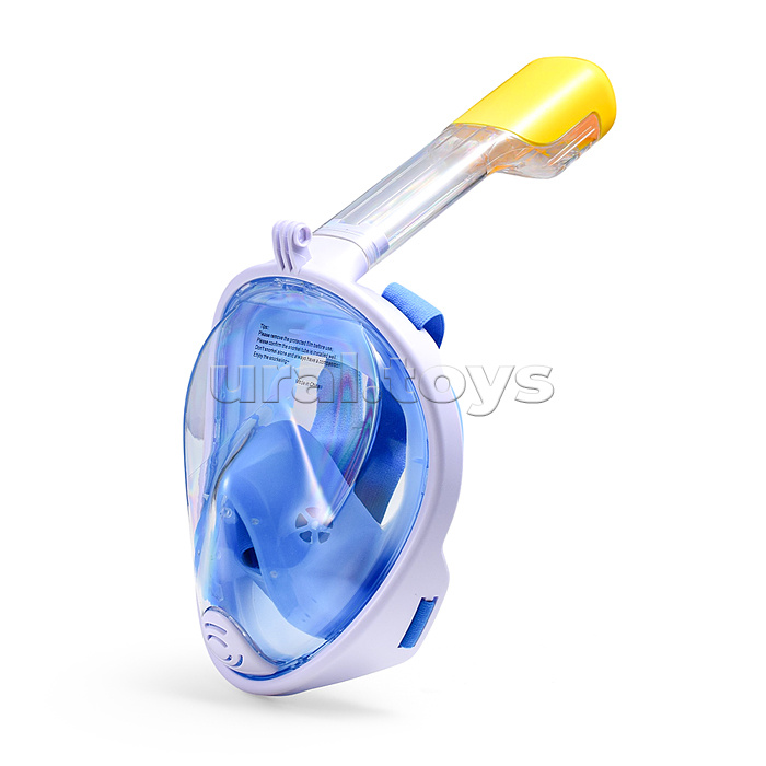 Маска для плавания и снорклинга с креплением для камеры