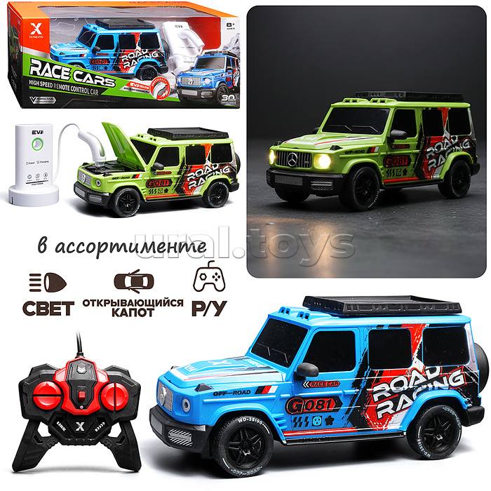 Машина "Overdrive" р/у, 27 MHz, в коробке