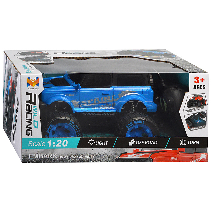 Машина "Monster sprint" р/у, 27 MHz, в коробке Машина "Monster sprint" р/у, 27 MHz, в коробке