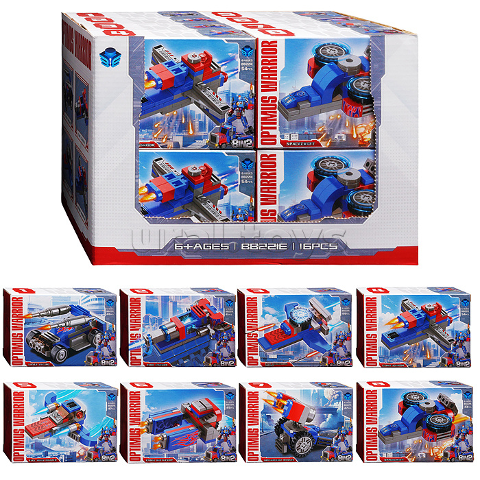 Конструктор "Робо-комплект" 8 в 1 в коробке