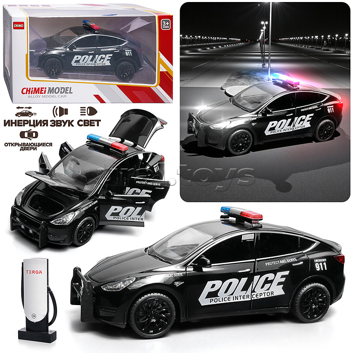 Машина "Полицейский патруль" в коробке