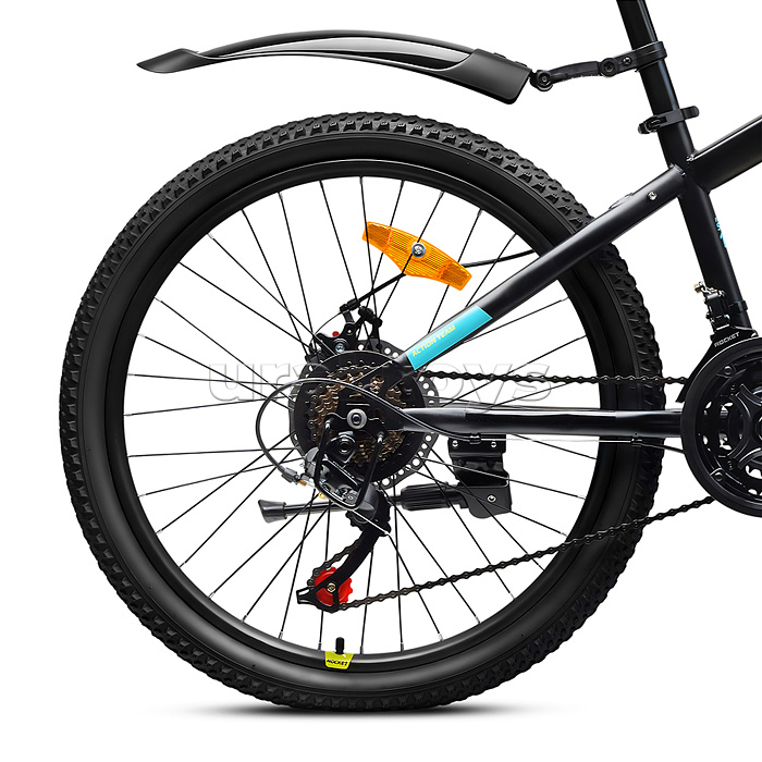 Велосипед 24" Rocket Aries 2.0 , цвет черный, размер 13"