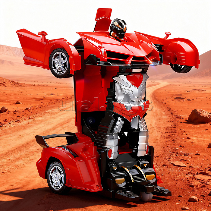 Машина-робот "Автостраж- Гром" на р/у ,27 MHz, в коробке