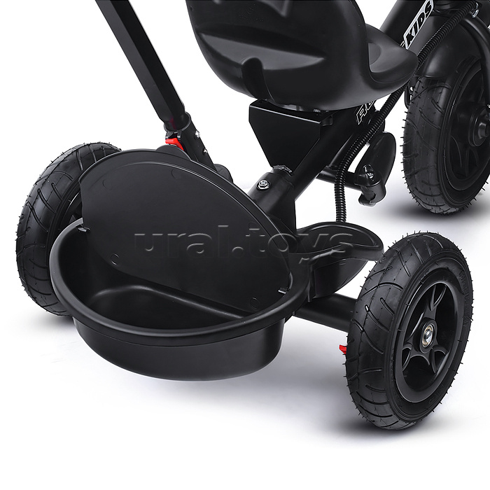 Велосипед 3-х колесный, резиновые шины, красный