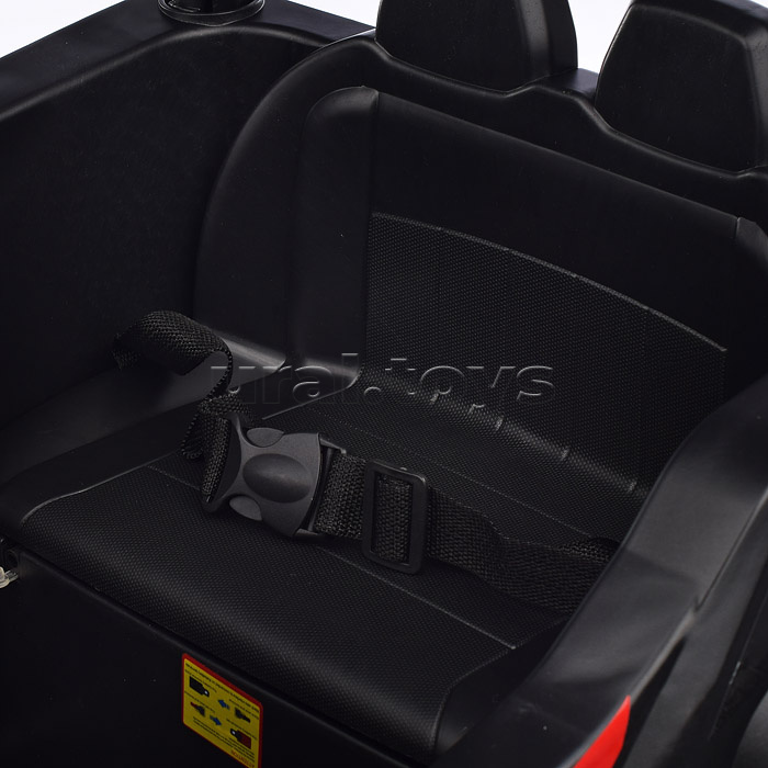 Электромобиль "Рустик" на аккумуляторе, с р/у управлением, в коробке (красный)