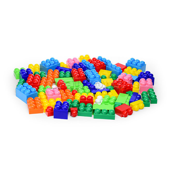 Конструктор "Великан" (74 элемента) (в контейнере)