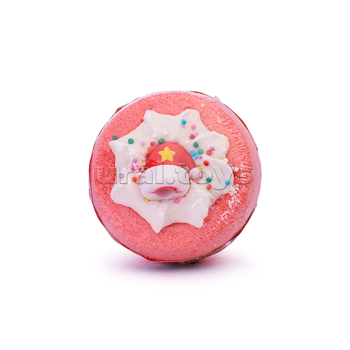 Шипучая соль для ванн Чаша с пеной и игрушкой 160г "Зимние забавы"