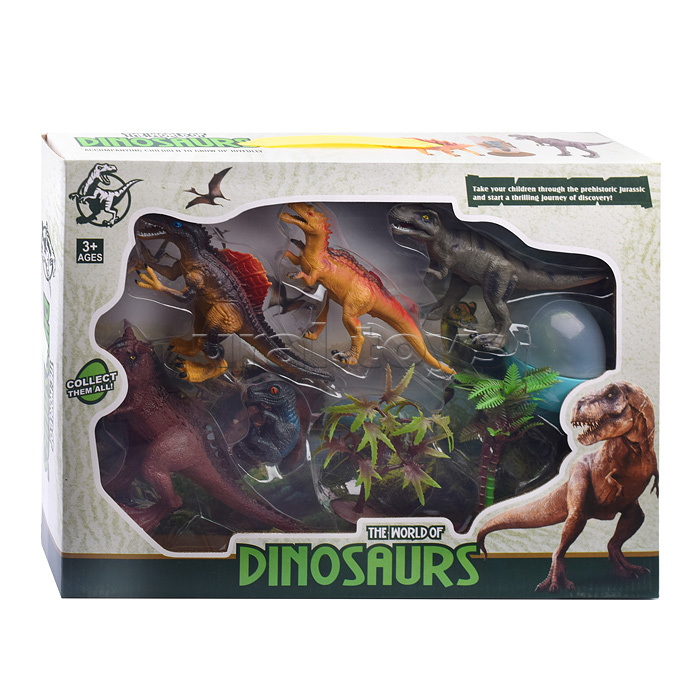 Набор динозавров "Древний мир-2" в коробке