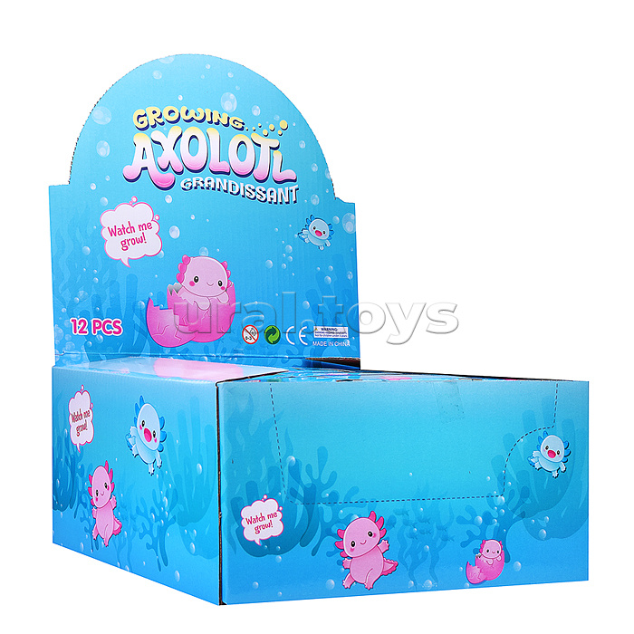 Игрушка-сюрприз "Аксолотль" в коробке