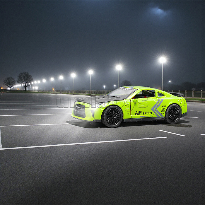 Машина "Молния" в коробке