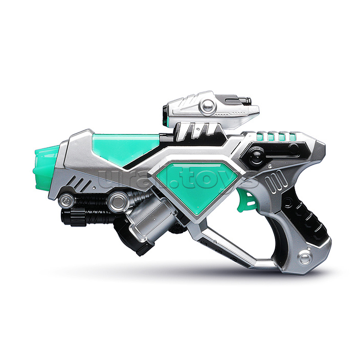 Набор оружия "Зеленая миля" (свет, звук) на батарейках, в коробке