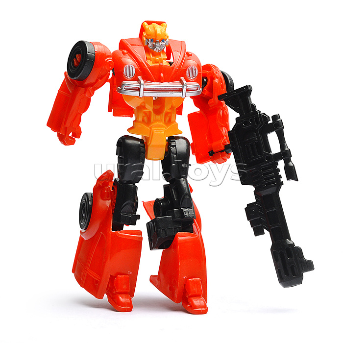 Набор роботов "Война героев" трансформирущихся, в коробке