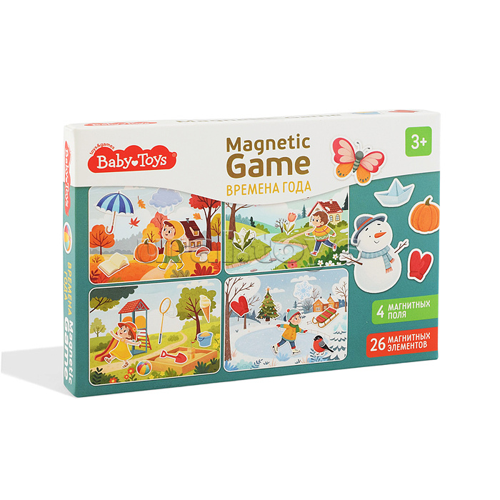 Игра магнитная "Времена года". Серия Магнитные игры