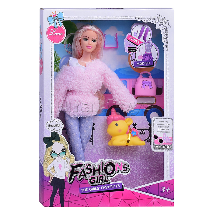 Кукла "Fashions girl-5" в коробке