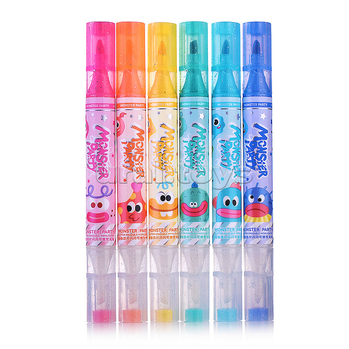 Набор маркеров-выделителей (6 цветов в наборе)