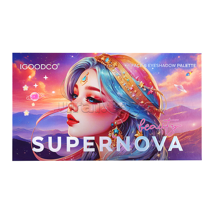 Косметика детская "SUPERNOVA" (палетка теней)