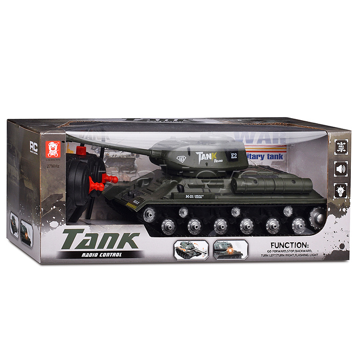 Танк "Tank" на р/у 27 MHz, в коробке