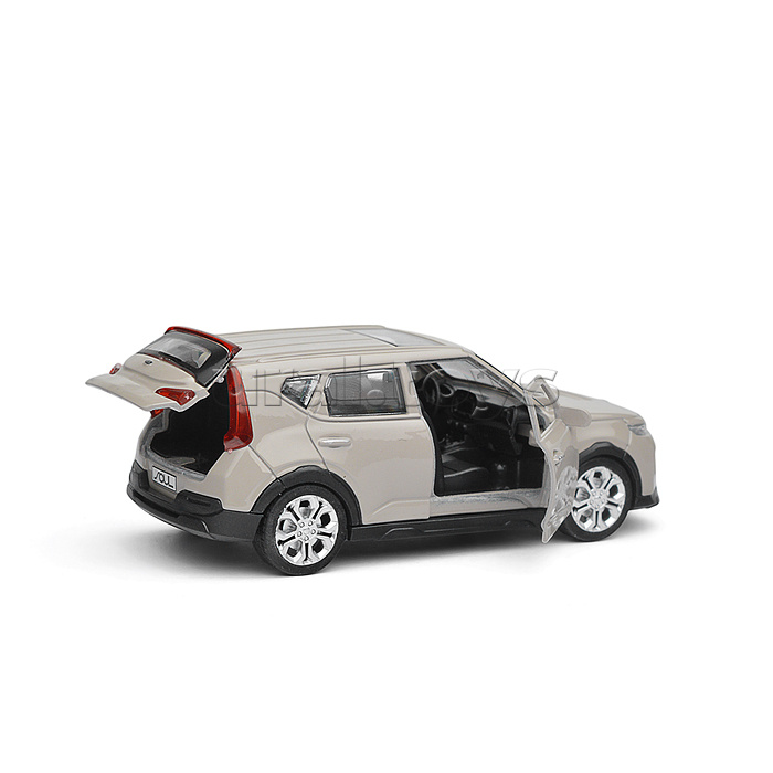 Машина металл KIA Soul 12 см, (двери, багаж.,серый) инерц., в коробке Машина металл KIA Soul 12 см, (двери, багаж.,серый) инерц., в коробке