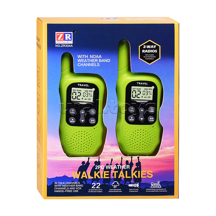 Рация игрушечная "Walkie talkies-1" в коробке Рация игрушечная "Walkie talkies-1" в коробке