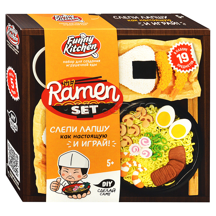 Набор "Slime Лаборатория" Funny Kitchen Ramen set