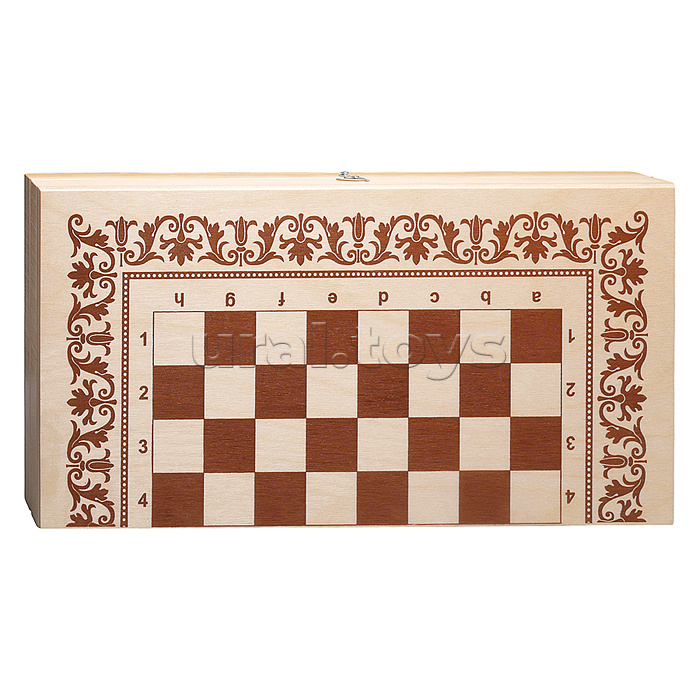 Игра 3 в 1 нарды, шашки, карты 400х200х45