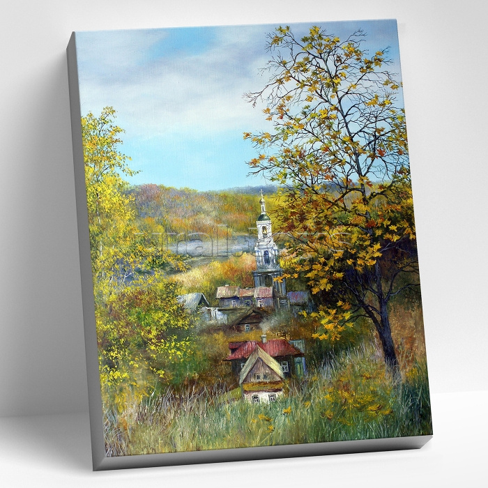 Картина по номерам 40х50 "Дорофеев С.В. Очарование осени" (35 цветов) Картина по номерам 40х50 "Дорофеев С.В. Очарование осени" (35 цветов)