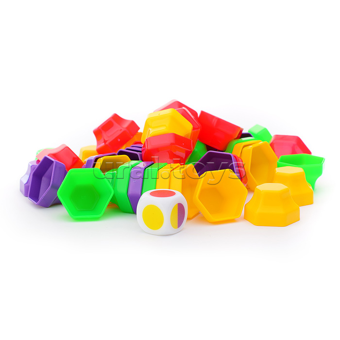 Игра настольная "Цвет в цвет" серия Baby Toys Games