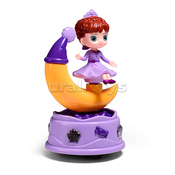 Интерактивная игрушка "Девочка на месяце" в коробке