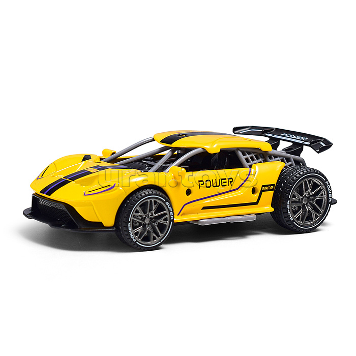 Машина "Гоночная 4" (свет,звук) в коробке