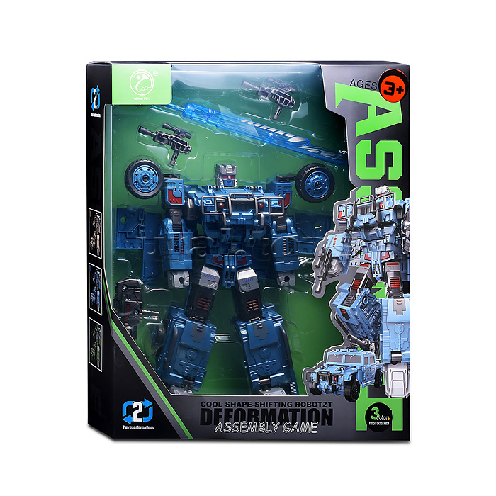 Робот "Воин" трансформирующийся в машину, в коробке