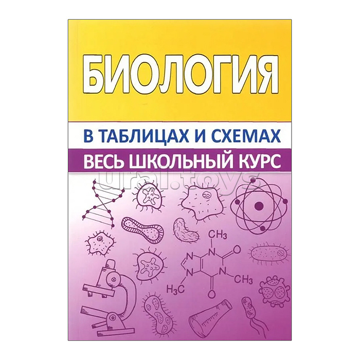 Весь школьный курс в таблицах и схемах. Биология