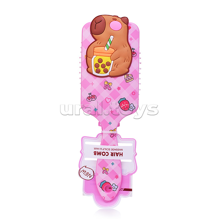 Расческа детская "Модный капибара"