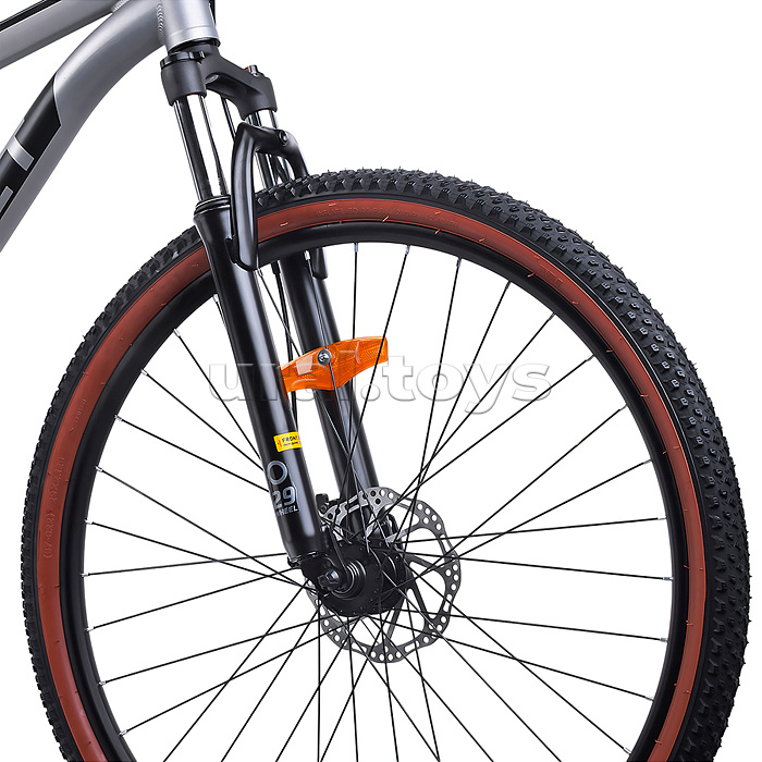 Велосипед 29" Rocket Crater Alloy MD 29, цвет серый, размер 17,5"