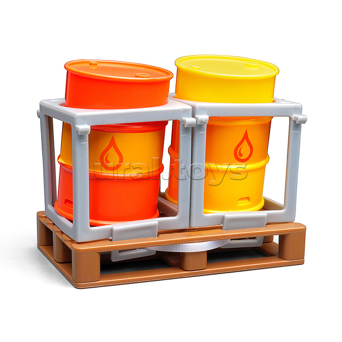 Набор машин "Строительные работы" 1:16 (свет, звук) в коробке