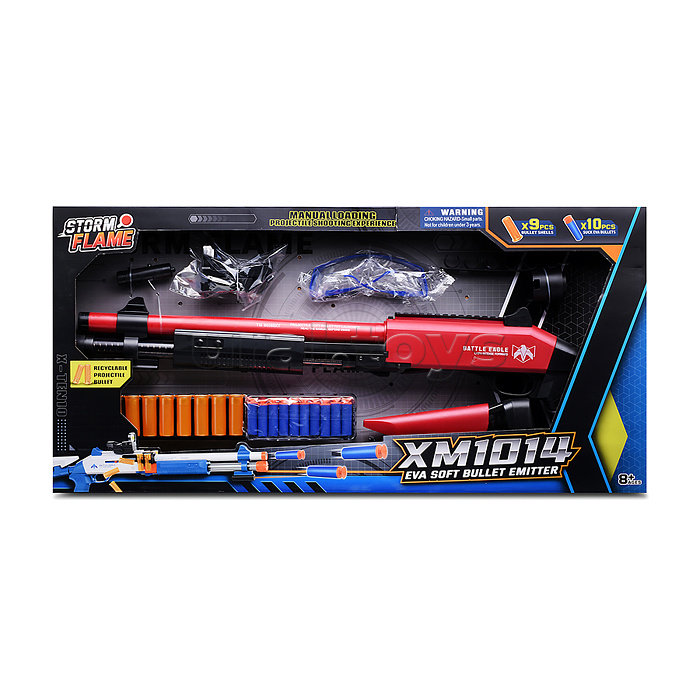 Автомат "Убойная сила" цвет чёрно-красный, в коробке