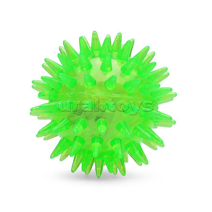 Мяч-ёж "Неоновый цвет" (5,5 см.) в коробке