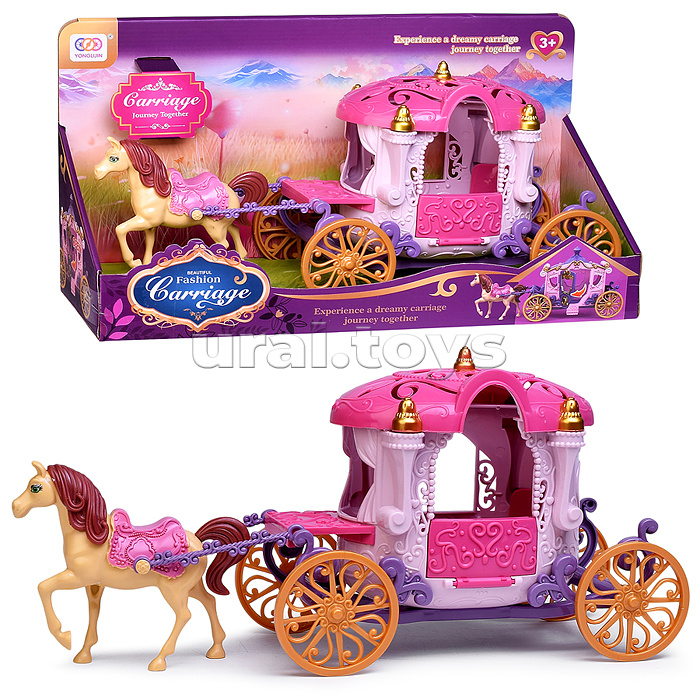 Набор карета "Яркий экипаж" в коробке